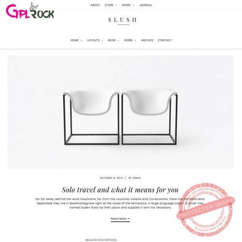 StudioPress Slush Pro Genesis WordPress Theme