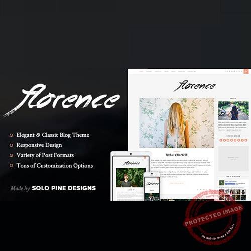 Florence – A Responsive WordPress Blog Theme