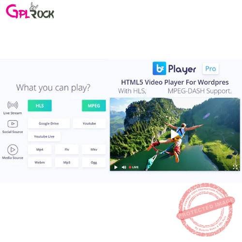 bzplayer Pro | Live Streaming Player WordPress Plugin