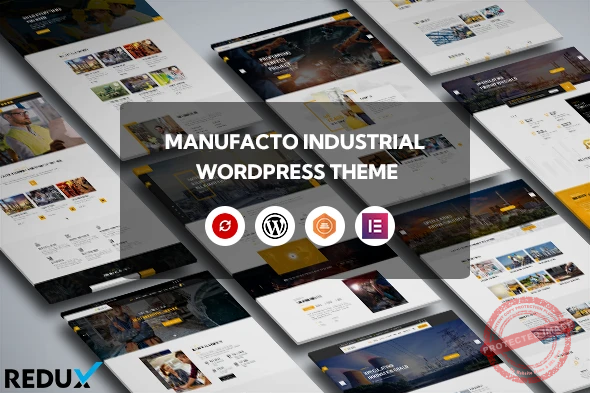 Manufacto – Factory WordPress Theme