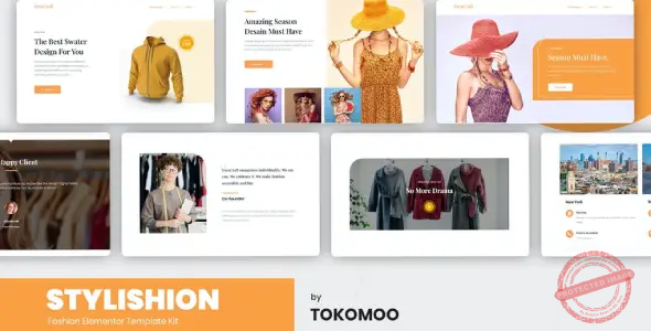 Stylishion Fashion Store Elementor Template Kit