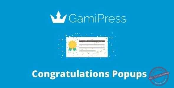 GamiPress Congratulations Popups