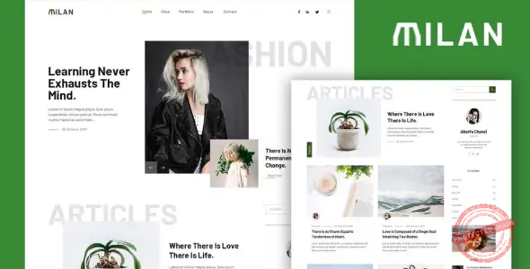 Milan – Blog & Magazine Elementor Template Kit