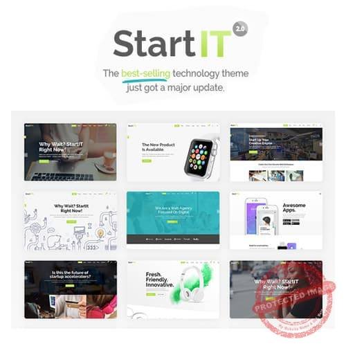 Startit – A Fresh Startup Business Theme