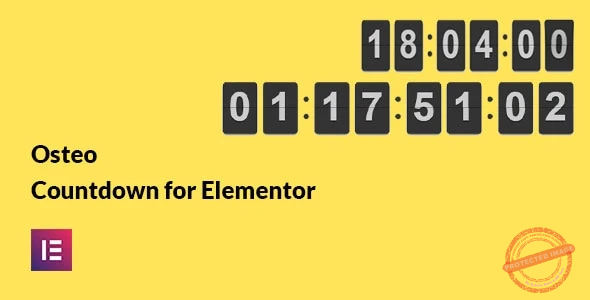 Osteo Countdown for Elementor