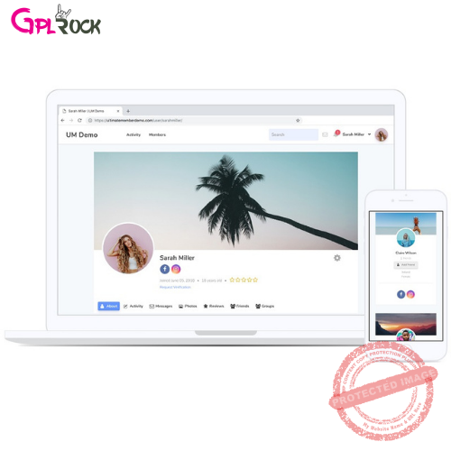 Ultimate Member WordPress Theme