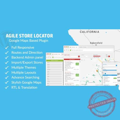 Agile Store Locator (Google Maps) For WordPress