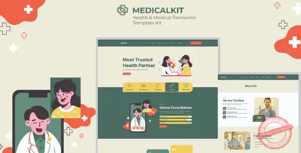 Medicalkit – Health & Clinical Care Elementor Template Kit