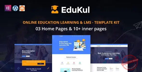 Edukul – Online Learning & Education Template Kit