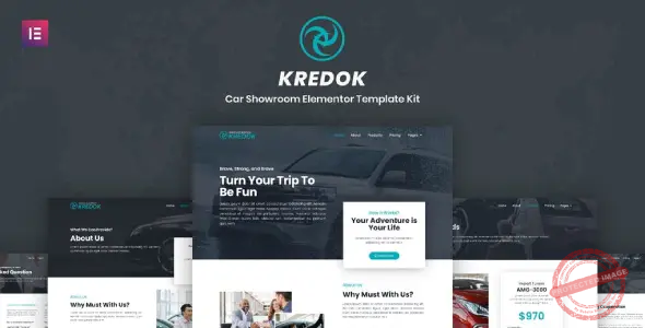 Kredok – Car Showroom Elementor Template Kit