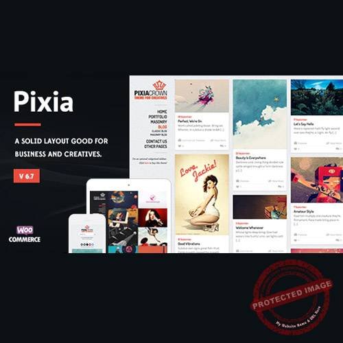 Pixia – Showcase WordPress Theme