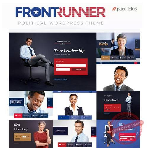 Political WordPress Theme – FrontRunner