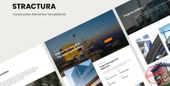 Stractura – Construction Elementor Template Kit