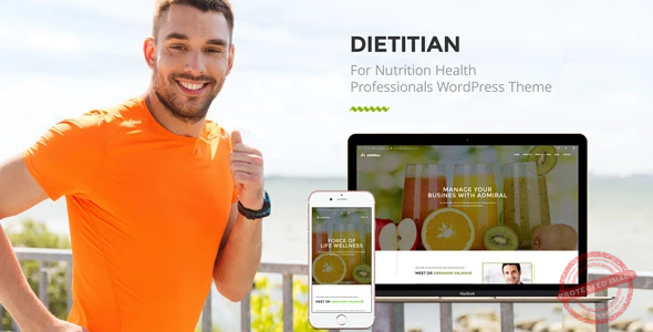 Dietitian – Nutrition Health Professionals WordPress Theme