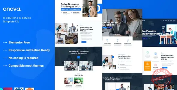 Onova – Technology IT Solutions Elementor Template Kit