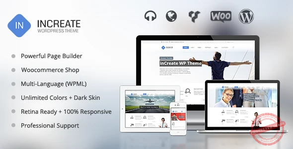 inCreate – Responsive MultiPurpose WordPress Theme