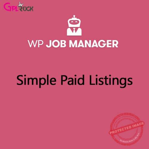 WP Job Manager Simple Paid Listings Addon