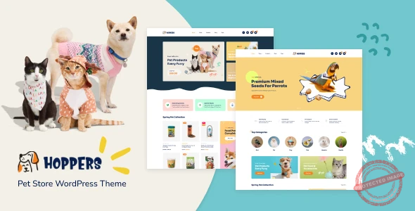 Hoppers – Pet Store WordPress Theme
