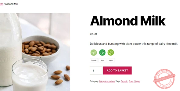 WooCommerce Food Labels