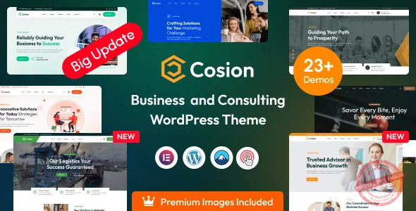 Cosion – Business Consulting WordPress Theme