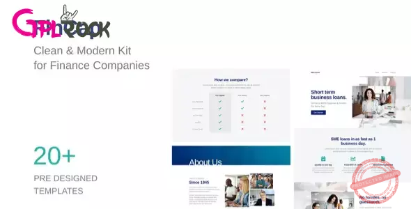 FinCap – Finance Template Kit