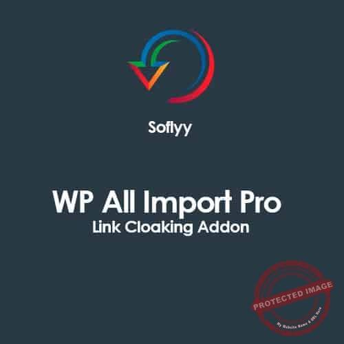 Soflyy WP All Import Pro Link Cloaking Addon