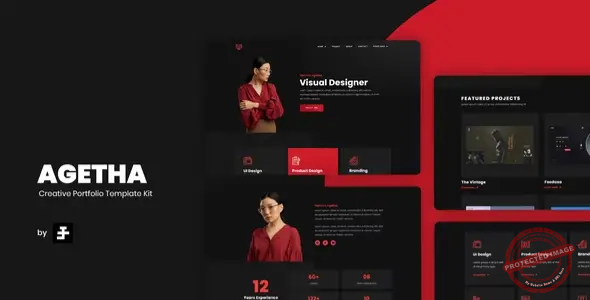 Agetha – Creative Portfolio Template Kit