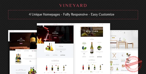 Vineyard – Wine Store Responsive WooCommerce WordPress Theme