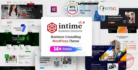 Intime – Business Consulting WordPress Theme
