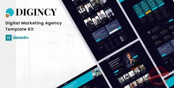 Digincy – Digital Marketing Agency Elementor Template Kit