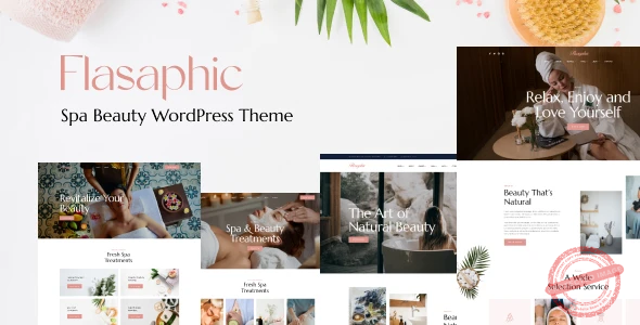 Flasaphic – Spa Beauty WordPress Theme