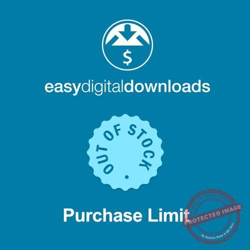 Easy Digital Downloads Purchase Limit Addon