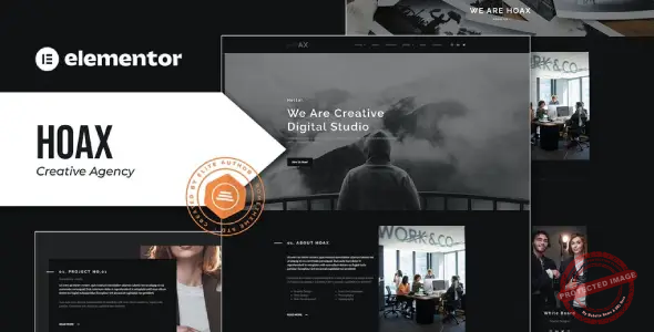 Hoax – Creative Agency Elementor Template Kit