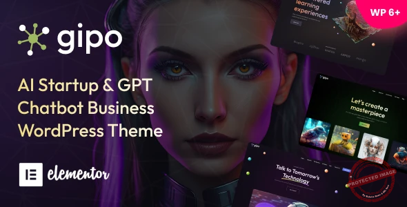 Gipo – AI Startup & GPT Chatbot Business WordPress Theme
