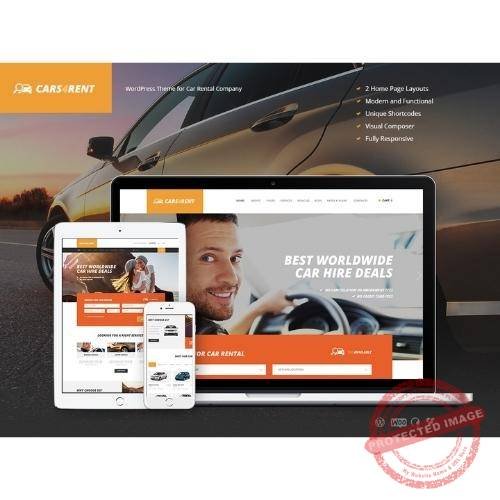Cars4Rent | Car Rental & Taxi Service WordPress Theme