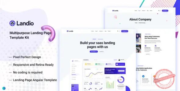 Landio – Multipurpose Elementor Template Kit