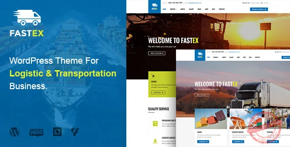 FastEx – Logistics WordPress Theme