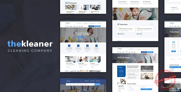 The Kleaner – Industrial Cleaning Company WordPress Theme