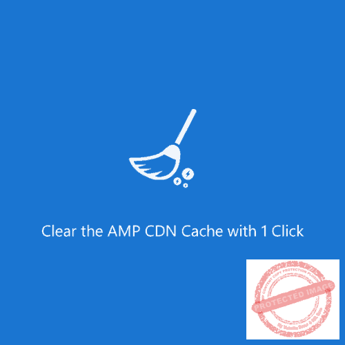 Purge AMP CDN Cache