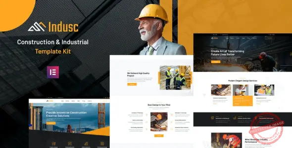 Indusc – Construction & Industrial Elementor Template Kit