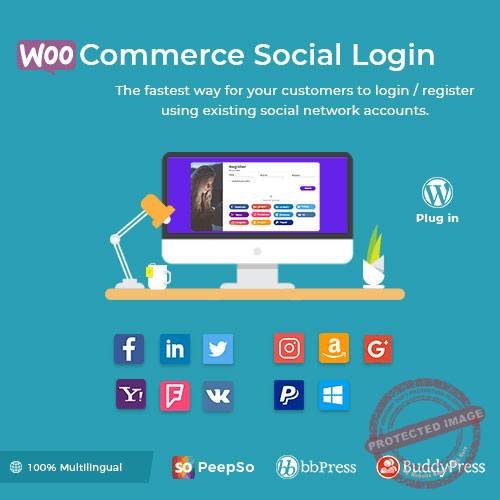 WooCommerce Social Login – WordPress Plugin