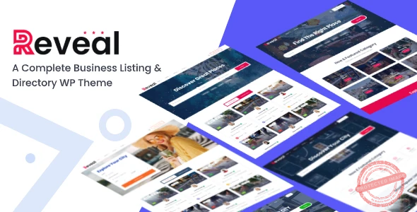 Reveal – Directory & Listing WordPress Theme