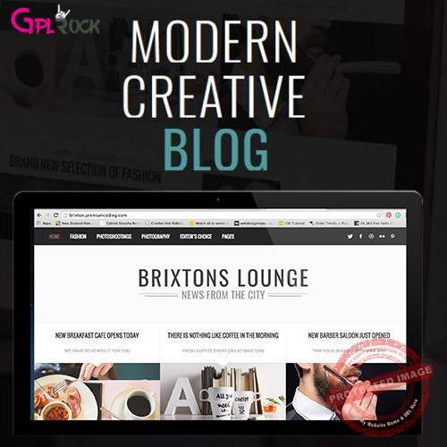 Brixton Blog – A Responsive WordPress Blog Theme
