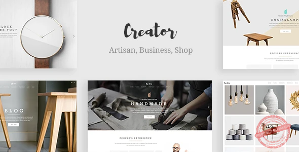 Creator – WordPress Theme for Handmade Artisans