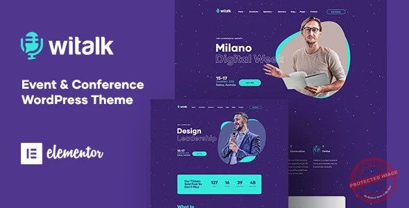 WiTalk – Event & Conference WordPress Theme