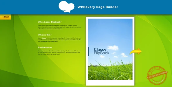 WPBakery Page Builder Add-on – Classy FlipBook