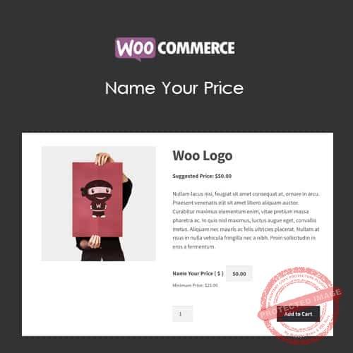 WooCommerce Name Your Price
