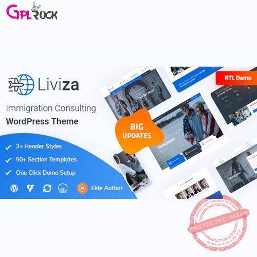 Liviza – Immigration Consulting WordPress Theme