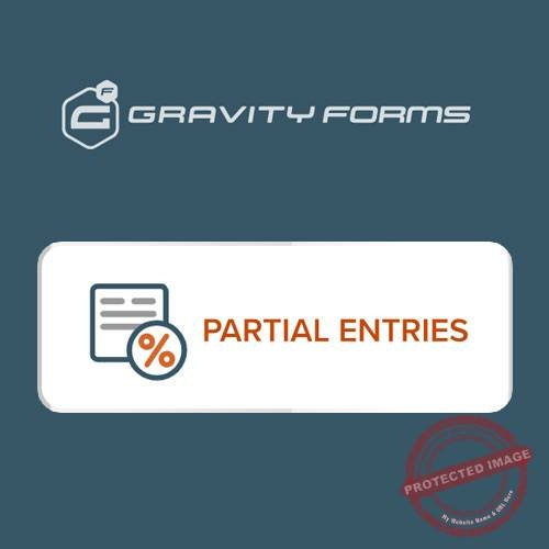 Gravity Forms Partial Entries Addon