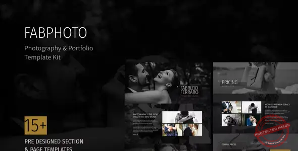 FabPhoto – Photography and Portfolio Template Kit